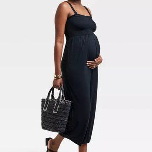 NWT Maternity Jumpsuit - Isabel Maternity by Ingrid & Isabel in Black